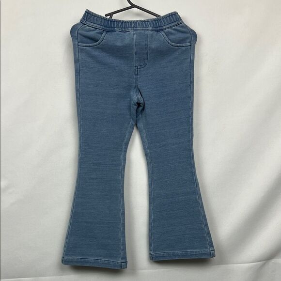 Andy and Evan Blue blue flare knit jegging pants NWOT size 3T - Picture 1 of 8